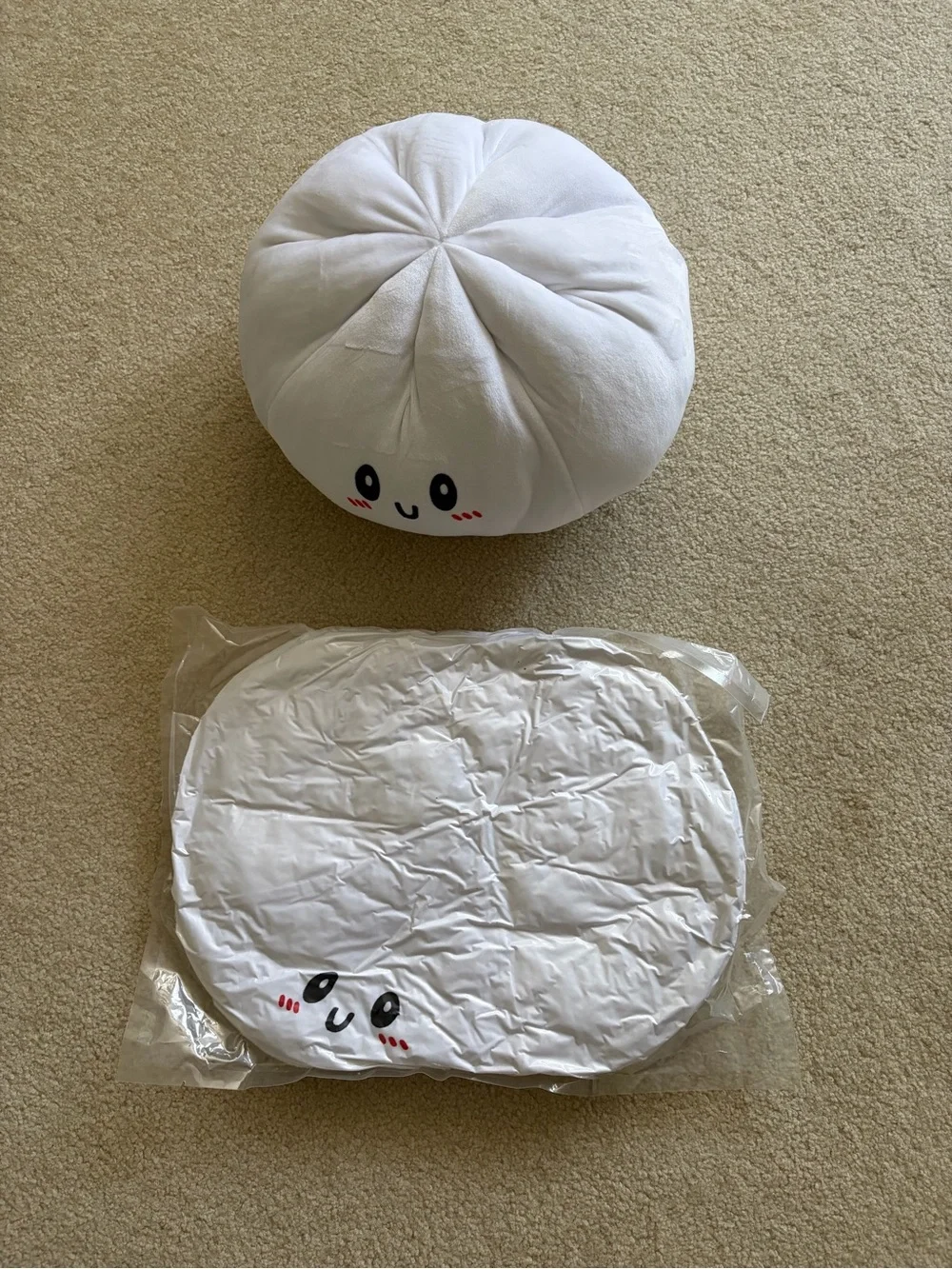 Plush Dumpling Pillow